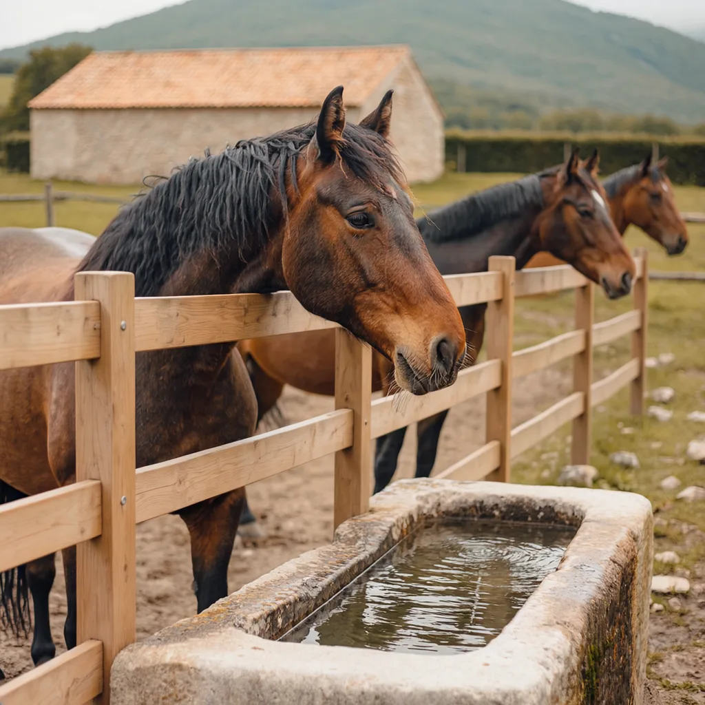 Pension pour chevaux à Arthun, Loire